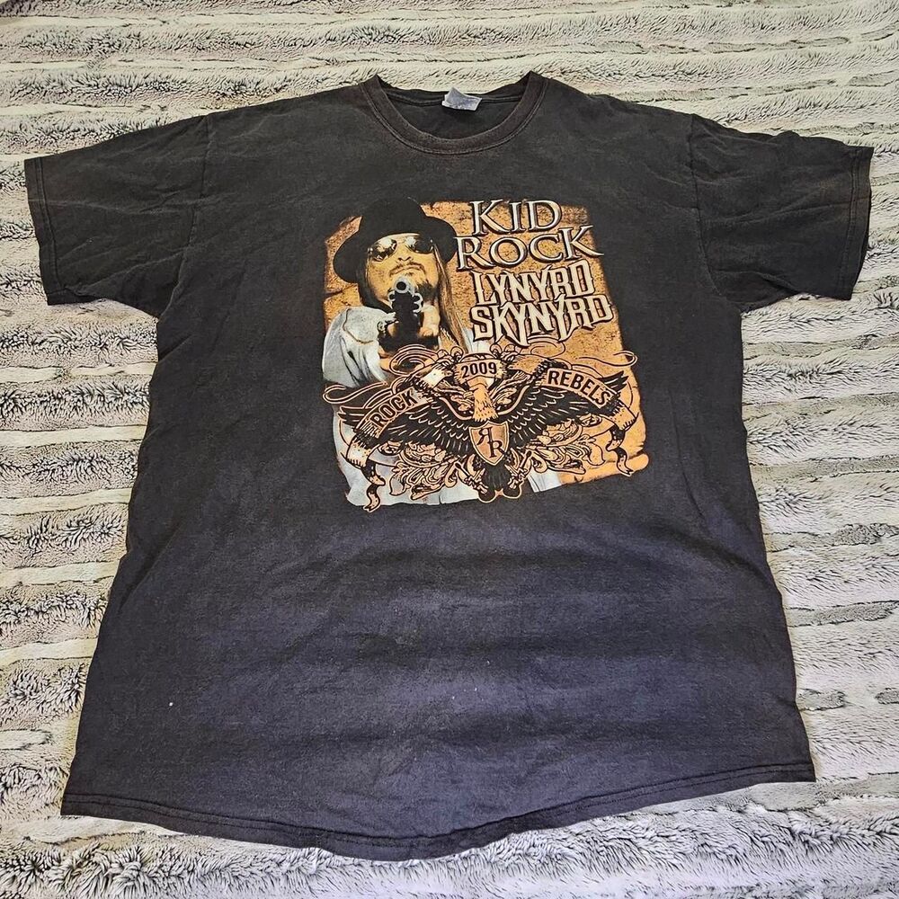 Unbranded Men's Black and Grey T-shirt